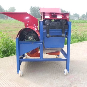 玉米剝皮脫粒一體機